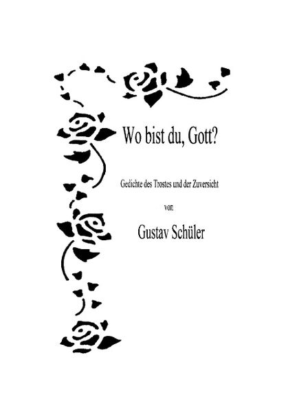 Produktbild: Wo bist du, Gott?