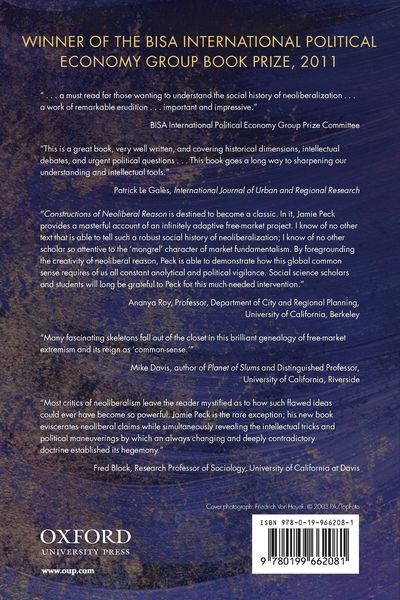 Produktbild: Constructions of Neoliberal Reason