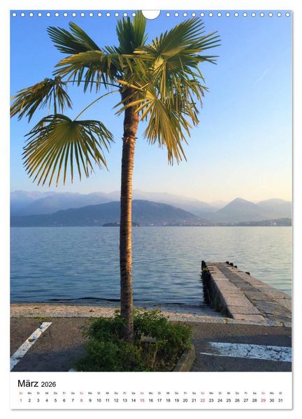 Produktbild: Traumhafter Lago Maggiore (Wandkalender 2026 DIN A3 hoch), CALVENDO Monatskalender