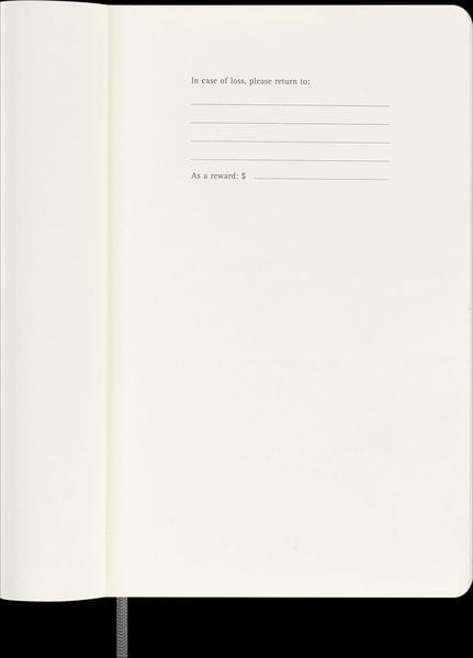 Produktbild: Moleskine Smart Notebook, Large, Ruled, Black, Soft Cover (5 x 8.25)