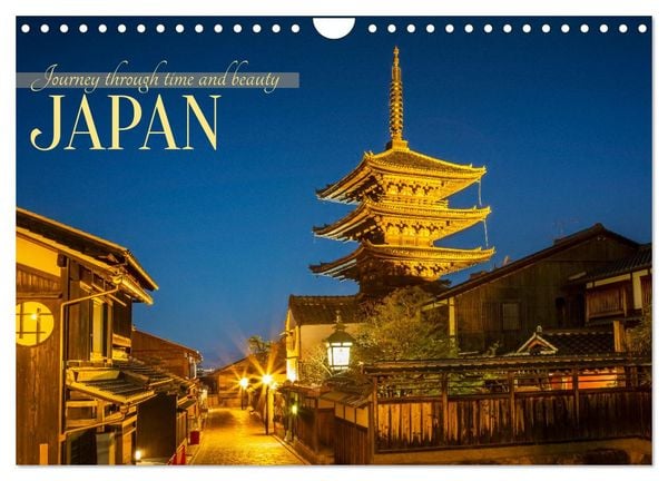 Produktbild: JAPAN Journey through time and beauty (Wall Calendar 2026 DIN A4 landscape), CALVENDO 12 Month Wall Calendar