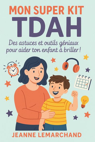 Produktbild: Mon Super Kit TDAH : Des Astuces et Outils G&eacute;niaux Pour Aider Ton Enfant &agrave; Briller !