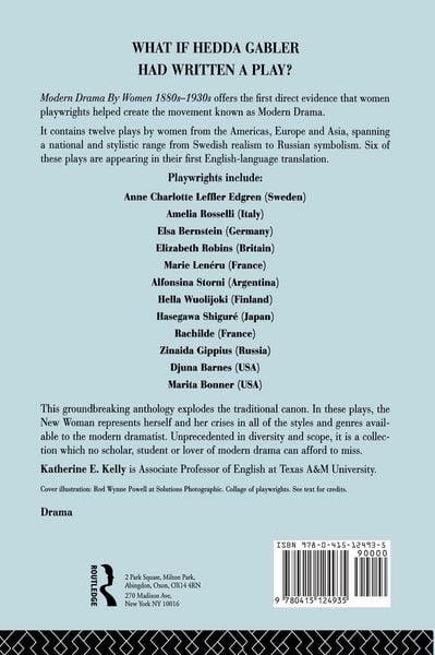 Produktbild: Modern Drama by Women 1880s-1930s