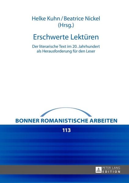 Produktbild: Erschwerte Lekt&uuml;ren