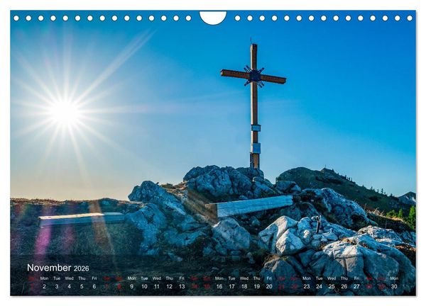 Produktbild: German and Austrian Alps (Wall Calendar 2026 DIN A4 landscape), CALVENDO 12 Month Wall Calendar