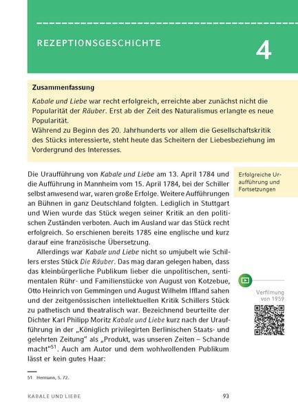 Produktbild: Kabale und Liebe von Friedrich Schiller