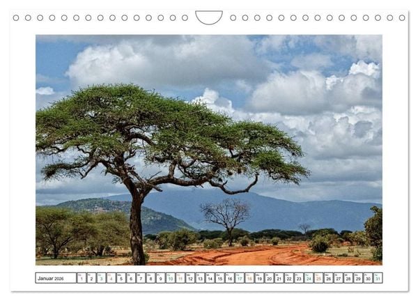 Produktbild: Karibu - Landschaften in Kenia (Wandkalender 2026 DIN A4 quer), CALVENDO Monatskalender