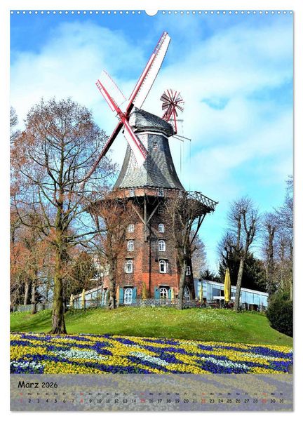 Produktbild: Freie Hansestadt BREMEN (hochwertiger Premium Wandkalender 2026 DIN A2 hoch), Kunstdruck in Hochglanz