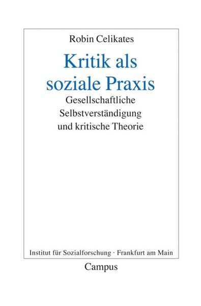 Produktbild: Kritik als soziale Praxis