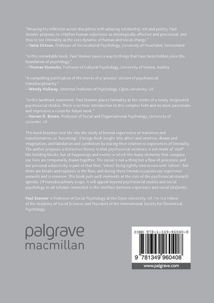 Produktbild: Liminality and Experience