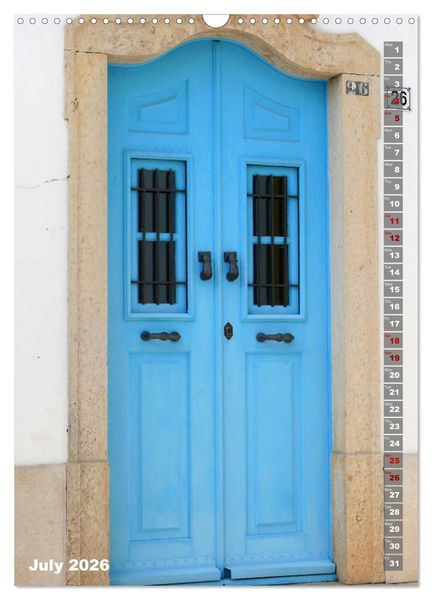 Produktbild: antique doors around europe (Wall Calendar 2026 DIN A3 portrait), CALVENDO 12 Month Wall Calendar