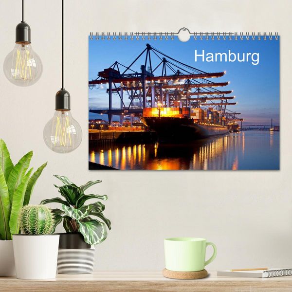 Produktbild: Hamburg (Wandkalender 2026 DIN A4 quer), CALVENDO Monatskalender
