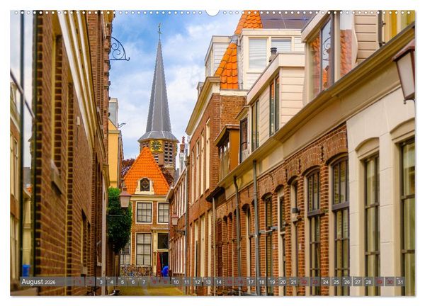 Produktbild: Ein Blick auf Hoorn (Wandkalender 2026 DIN A2 quer), CALVENDO Monatskalender