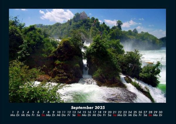 Produktbild: Wasserf&auml;lle 2025 Fotokalender DIN A4