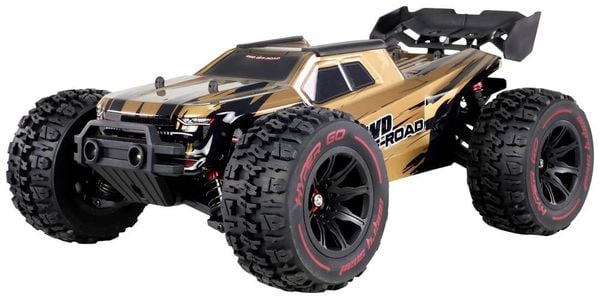 Produktbild: Amewi Hyper GO Schwarz, Gold Brushless 1:14 RC Modellauto Elektro Truggy Allradantrieb (4WD) RtR 2,4 GHz