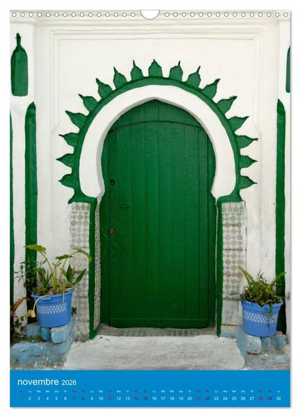 Produktbild: Portes Orientales (Calendrier mural 2026 DIN A3 horizontal), CALVENDO calendrier mensuel