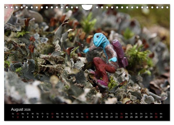 Produktbild: Micro Dino Skaters 2026 (Wandkalender 2026 DIN A4 quer), CALVENDO Monatskalender