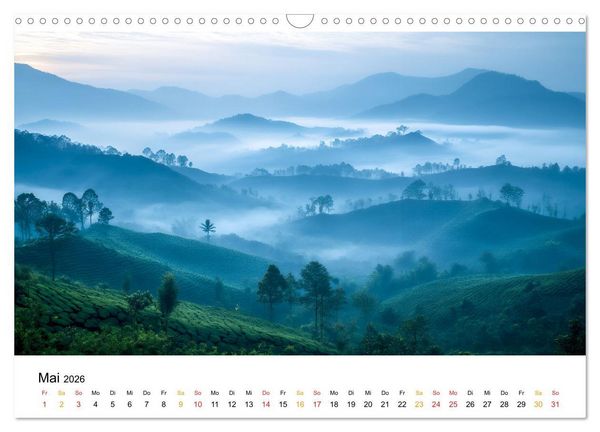 Produktbild: Mystischer Nebel (Wandkalender 2026 DIN A3 quer), CALVENDO Monatskalender