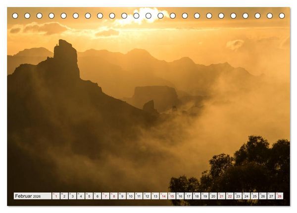 Produktbild: Landschaften der Kanarischen Inseln. (Tischkalender 2026 DIN A5 quer), CALVENDO Monatskalender