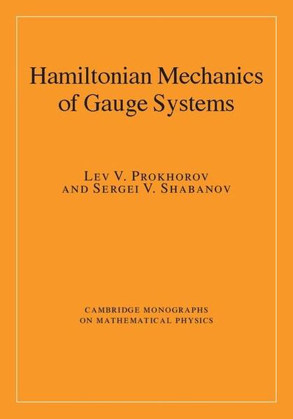 Produktbild: Hamiltonian Mechanics of Gauge Systems