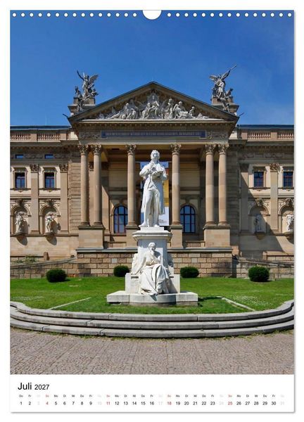 Produktbild: Wiesbaden Kalender 2027 Bilder vom Frankfurter Taxifahrer Petrus (Wandkalender 2027 DIN A3 hoch), CALVENDO Monatskalender