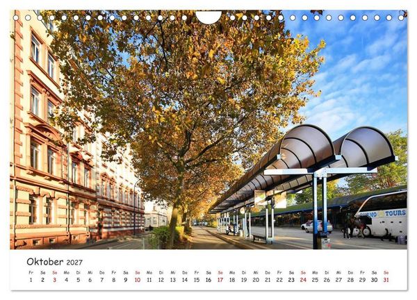 Produktbild: Offenbach B&uuml;rgel und Rumpenhain (Wandkalender 2027 DIN A4 quer), CALVENDO Monatskalender
