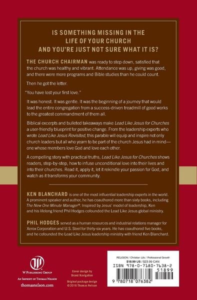 Produktbild: Lead Like Jesus for Churches