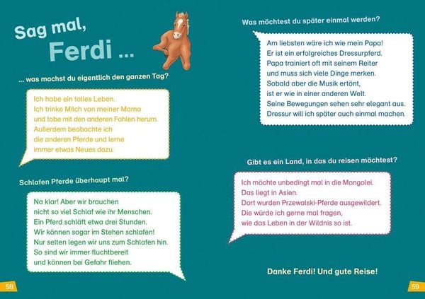 Produktbild: WAS IST WAS Erstes Lesen Band 7. Pferde und Ponys