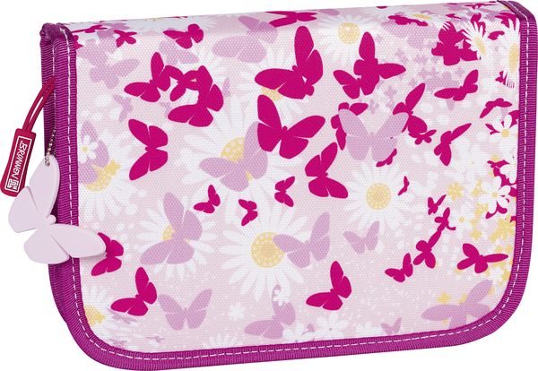 Produktbild: Schüler-Etui Schmetterlinge 2 Klappen