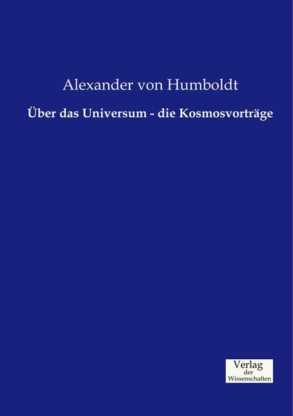 Produktbild: &Uuml;ber das Universum - die Kosmosvortr&auml;ge
