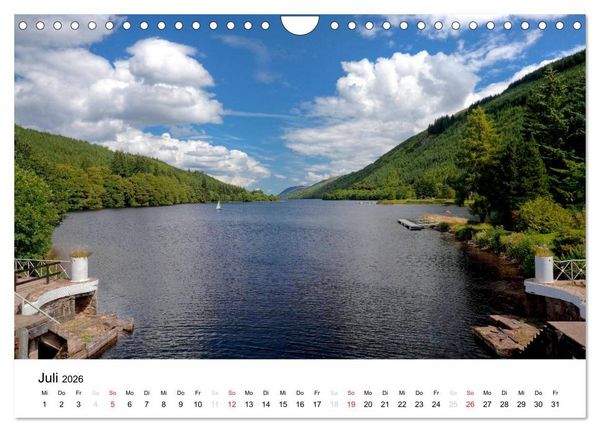 Produktbild: Schottland 2026 - Wildes Land im Norden (Wandkalender 2026 DIN A4 quer), CALVENDO Monatskalender
