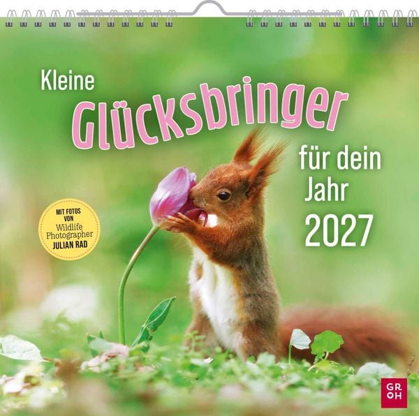 Produktbild: Wandkalender 2027: Kleine Gl&uuml;cksbringer f&uuml;r dein Jahr