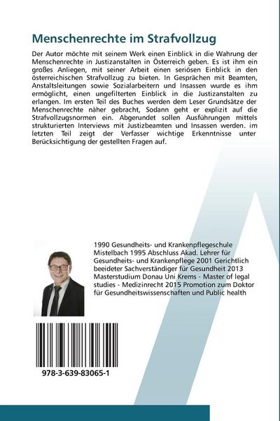 Produktbild: Menschenrechte im Strafvollzug