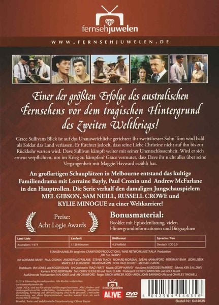Produktbild: Die Sullivans - Staffel 2/Folge 51-100 [7 DVDs]