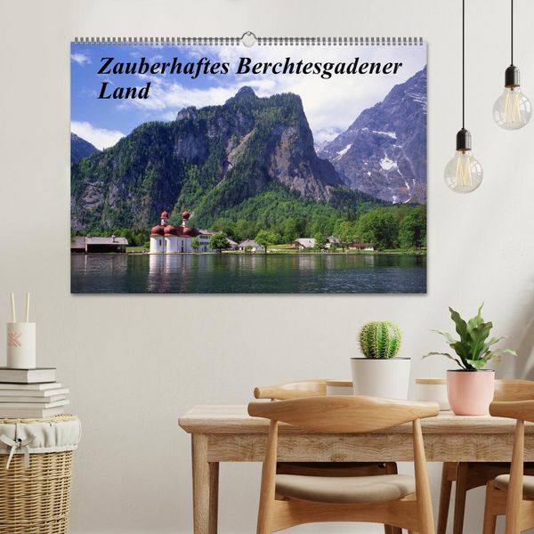 Produktbild: Zauberhaftes Berchtesgadener Land (Wandkalender 2026 DIN A2 quer), CALVENDO Monatskalender