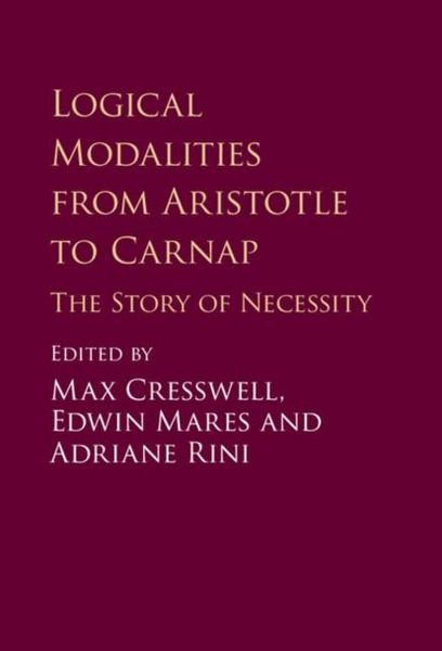 Produktbild: Logical Modalities from Aristotle to Carnap
