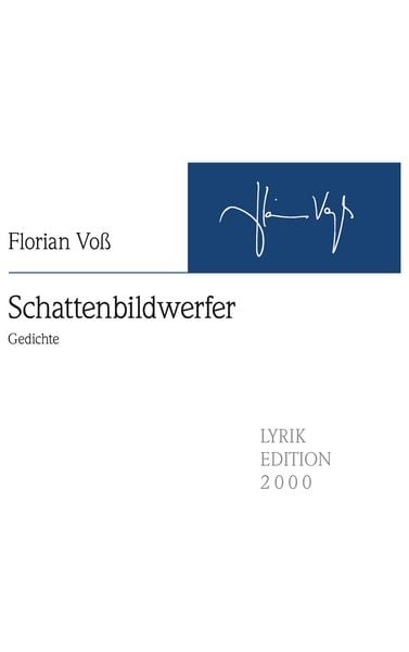 Schattenbildwerfer, Taschenbuch von Florian Voss, Buch & media, 9783865202598