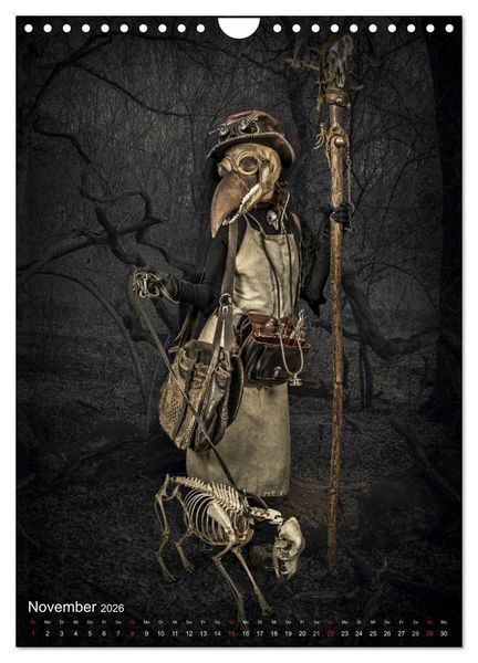 Produktbild: Steampunk Artwork (Wandkalender 2026 DIN A4 hoch), CALVENDO Monatskalender