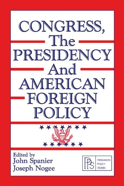 Produktbild: Congress, the Presidency and American Foreign Policy