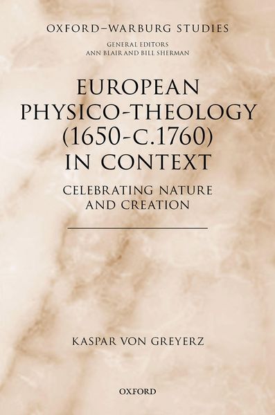 Produktbild: European Physico-theology (1650-c.1760) in Context