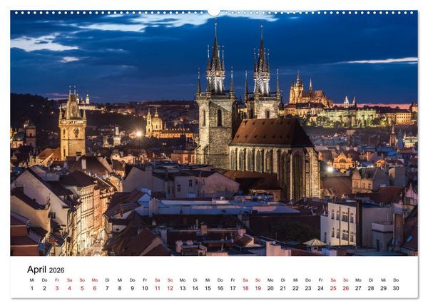 Produktbild: Lichter der Stadt (hochwertiger Premium Wandkalender 2026 DIN A2 quer), Kunstdruck in Hochglanz