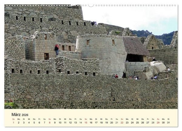 Produktbild: Im Land der Inka (hochwertiger Premium Wandkalender 2026 DIN A2 quer), Kunstdruck in Hochglanz