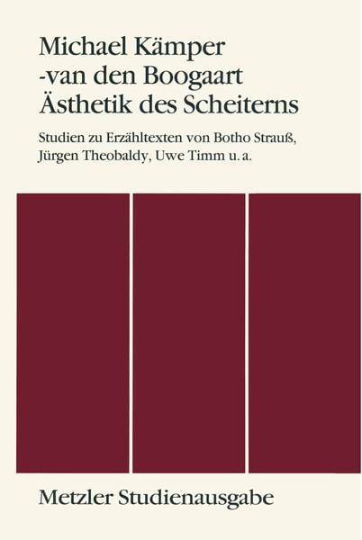 Produktbild: &Auml;sthetik des Scheiterns