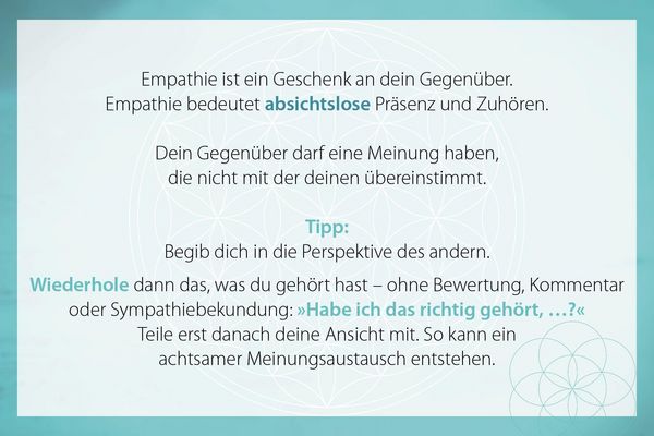 Produktbild: Wertsch&auml;tzend kommunizieren &ndash; achtsam miteinander umgehen - Einf&uuml;hlsamkeit als Schl&uuml;ssel zu Gl&uuml;ck und Erfolg