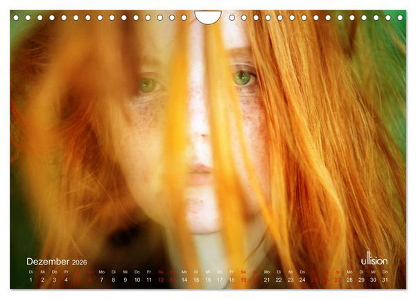 Produktbild: REDHEADS - Portrait aus dem Paradies (Wandkalender 2026 DIN A4 quer), CALVENDO Monatskalender