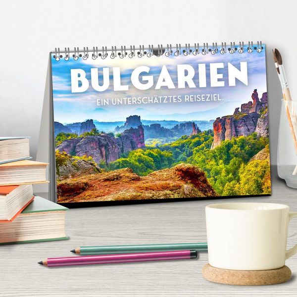 Produktbild: Bulgarien - Ein untersch&auml;tztes Reiseziel. (Tischkalender 2026 DIN A5 quer), CALVENDO Monatskalender