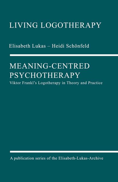 Produktbild: Meaning-Centred Psychotherapy