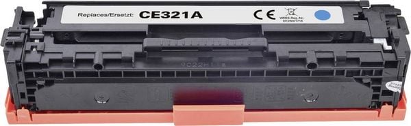 Renkforce Toner ersetzt HP 128A, CE321A Kompatibel Cyan 1300 Seiten RF-HPCE321A RF-6721378
