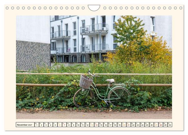 Produktbild: Fahrr&auml;der im Stadtbild (Wandkalender 2027 DIN A4 quer), CALVENDO Monatskalender