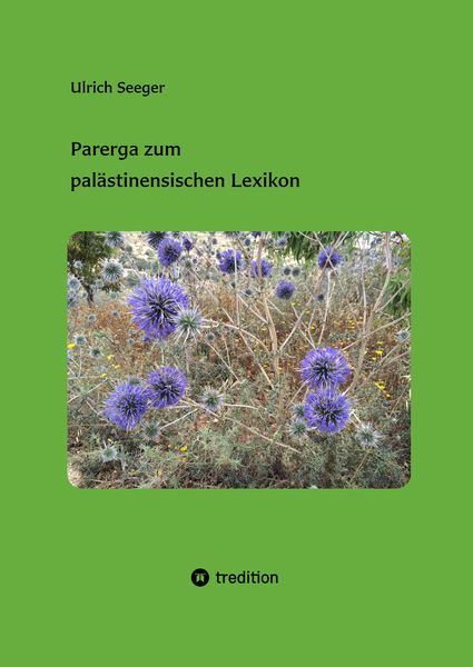 Produktbild: Parerga zum pal&auml;stinensischen Lexikon
